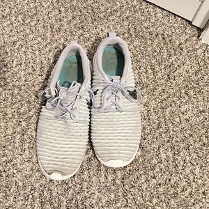 Nike Gray and Teal Sneakers